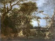 Landscape with St. John., Michael Willmann